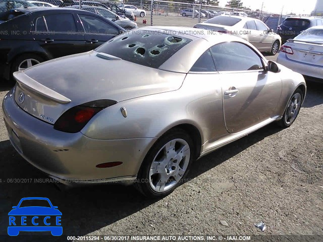 2005 LEXUS SC 430 JTHFN48Y450070331 image 3