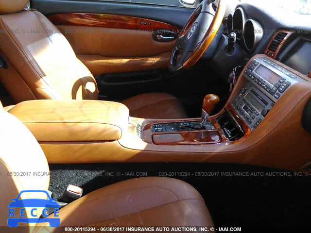 2005 LEXUS SC 430 JTHFN48Y450070331 image 4