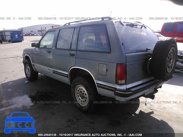 1993 CHEVROLET BLAZER S10 1GNDT13W4P2151069 image 2