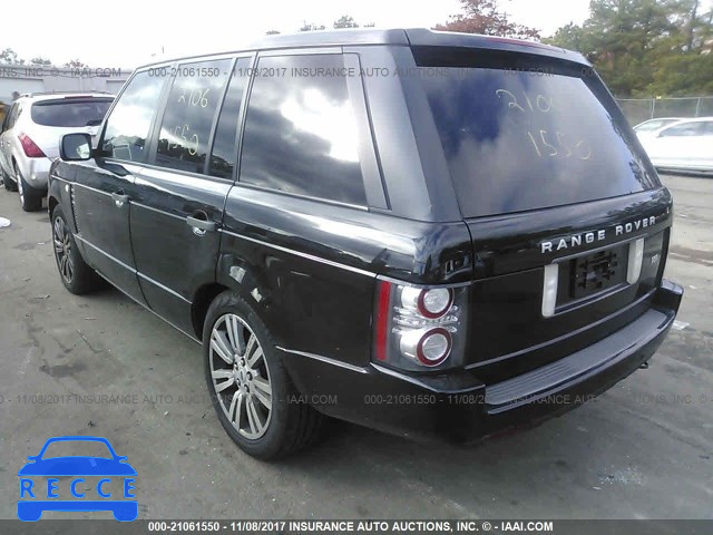 2011 LAND ROVER RANGE ROVER HSE LUXURY SALMF1D47BA332994 image 2