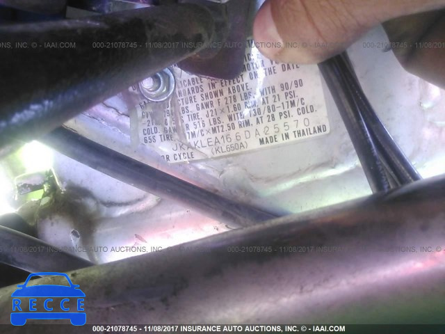 2006 KAWASAKI KL650 A JKAKLEA166DA25570 image 9