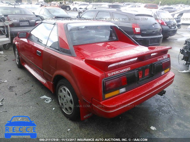1988 TOYOTA MR2 T-BAR S/C JT2AW16J2J0135953 зображення 2