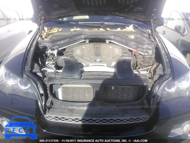 2010 BMW X6 XDRIVE50I 5UXFG8C51ALZ94779 image 9