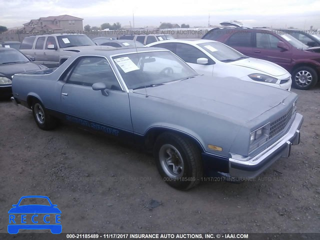 1983 CHEVROLET EL CAMINO 1GCCW80H8DR284317 image 0