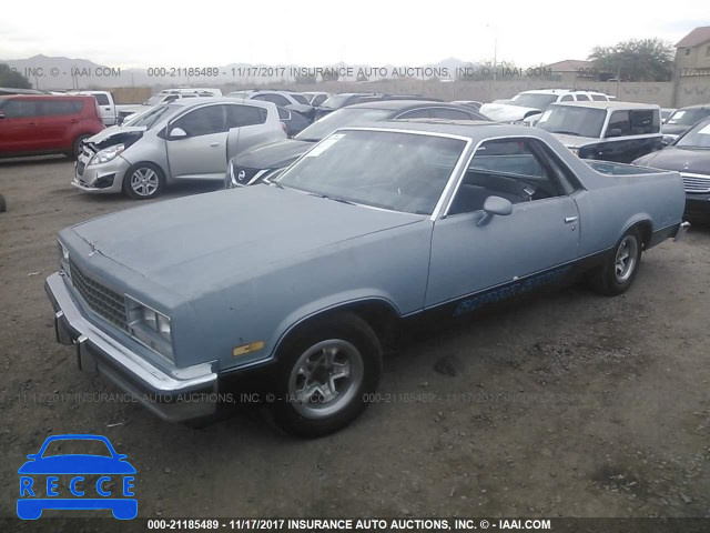 1983 CHEVROLET EL CAMINO 1GCCW80H8DR284317 Bild 1