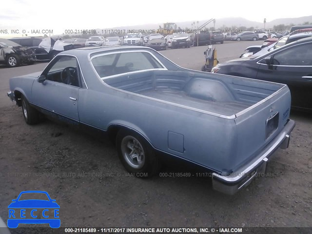 1983 CHEVROLET EL CAMINO 1GCCW80H8DR284317 Bild 2