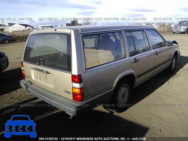 1990 VOLVO 740 GL YV1FA8853L2310734 image 3