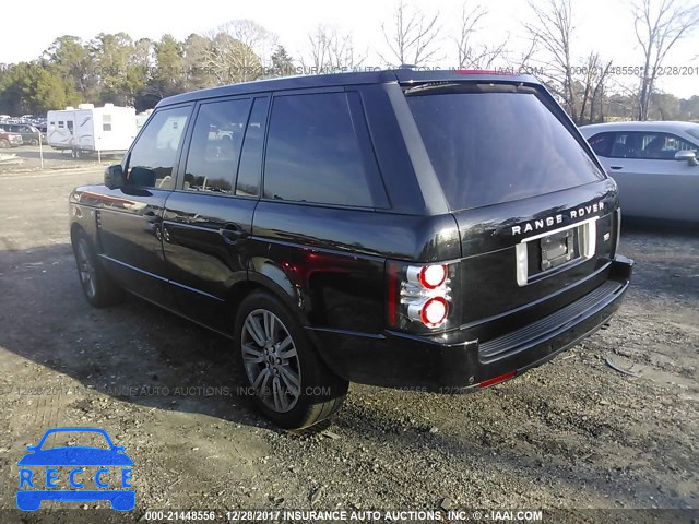 2012 LAND ROVER RANGE ROVER HSE LUXURY SALMF1D41CA385076 image 2