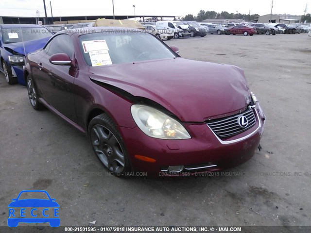 2006 LEXUS SC 430 JTHFN48Y069001763 image 0