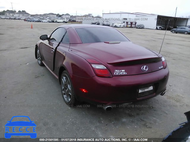 2006 LEXUS SC 430 JTHFN48Y069001763 image 2