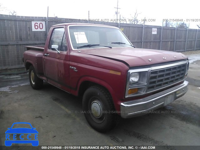 1981 FORD F100 2FTCF10E9BCA89740 image 0