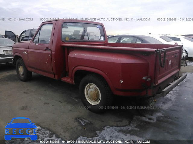 1981 FORD F100 2FTCF10E9BCA89740 image 2