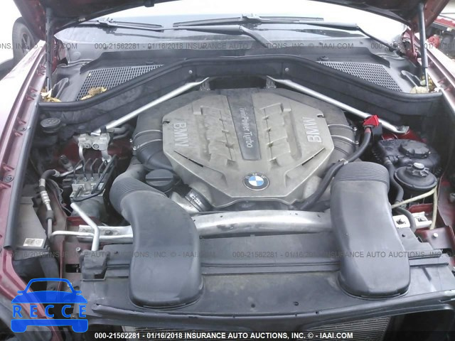 2011 BMW X6 XDRIVE50I 5UXFG8C59BLZ96202 image 9
