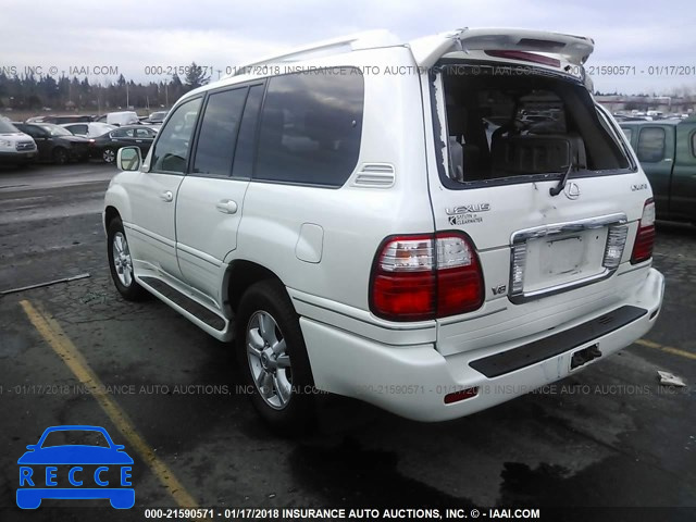 2004 LEXUS LX 470 JTJHT00W443542962 image 2