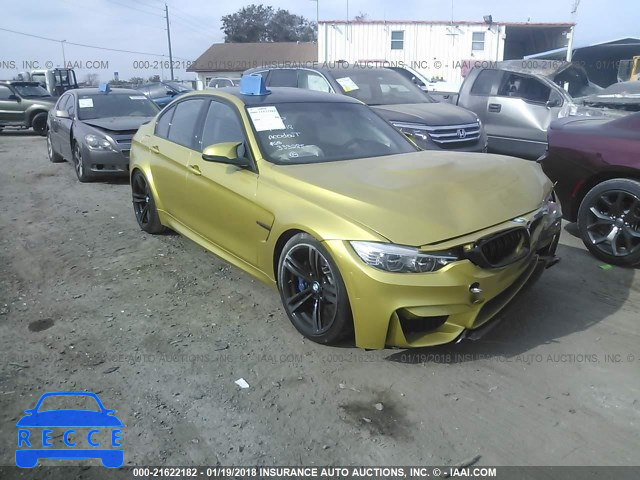 2015 BMW M3 WBS3C9C59FP803947 image 0
