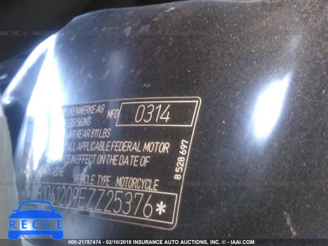 2014 BMW K1600 GTL WB1061209EZZ25376 image 9