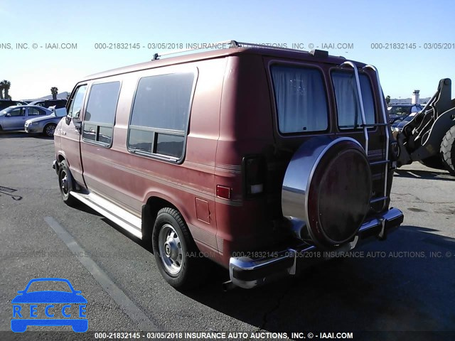 1992 DODGE RAM VAN B250 2B6HB21Y7NK112205 image 2