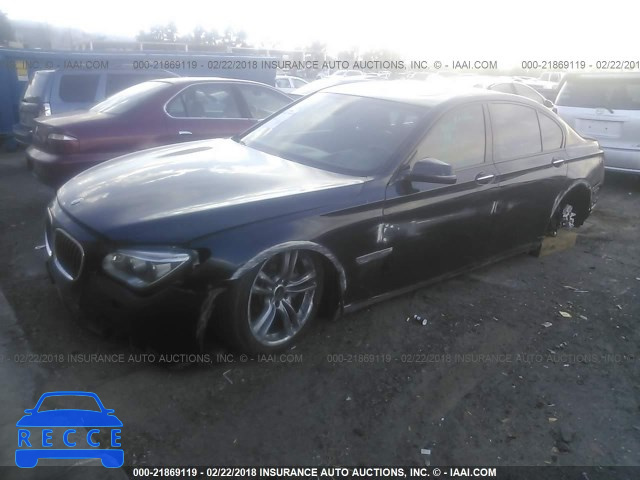 2014 BMW 750 I WBAYA8C56ED825088 зображення 1