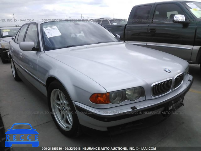 2000 BMW 740 I AUTOMATICATIC WBAGG8342YDN80909 image 0