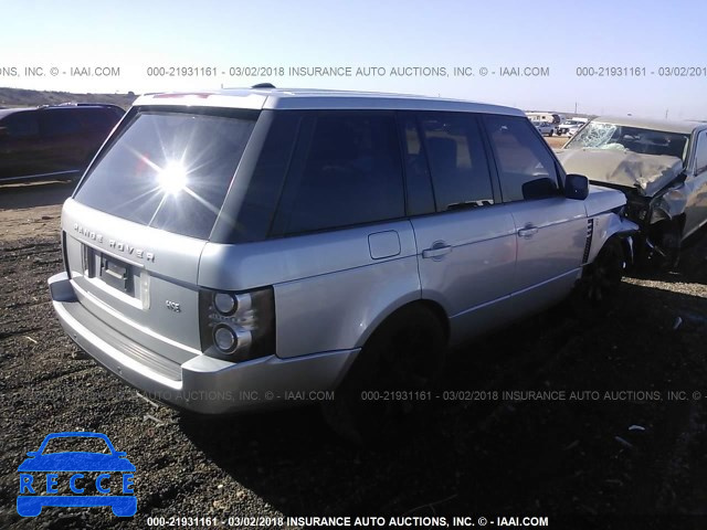 2012 LAND ROVER RANGE ROVER HSE SALME1D47CA365658 зображення 3