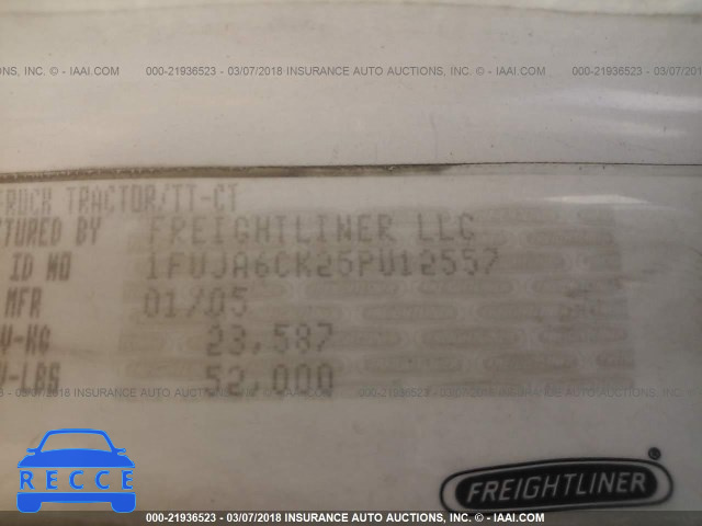2005 FREIGHTLINER COLUMBIA COLUMBIA 1FUJA6CK25PU12557 image 9