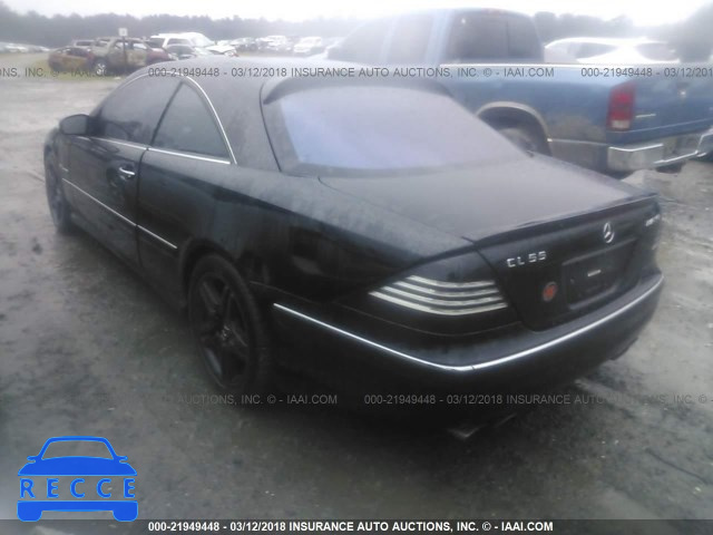 2003 MERCEDES-BENZ CL 55 AMG WDBPJ74J93A037780 image 2