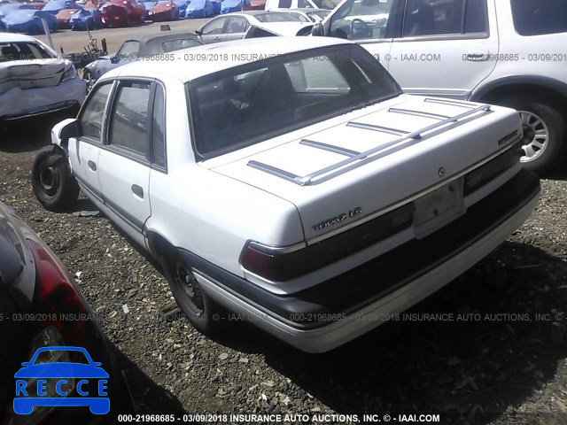 1990 MERCURY TOPAZ LS 1MEPM37X3LK623949 зображення 2