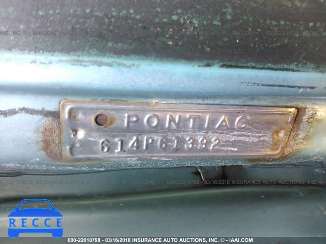 1964 PONTIAC TEMPEST 614P61392 зображення 8