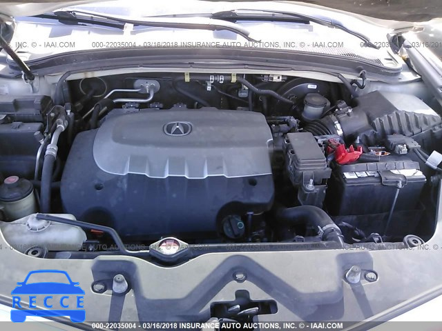 2010 ACURA ZDX ADVANCE 2HNYB1H6XAH500167 image 9