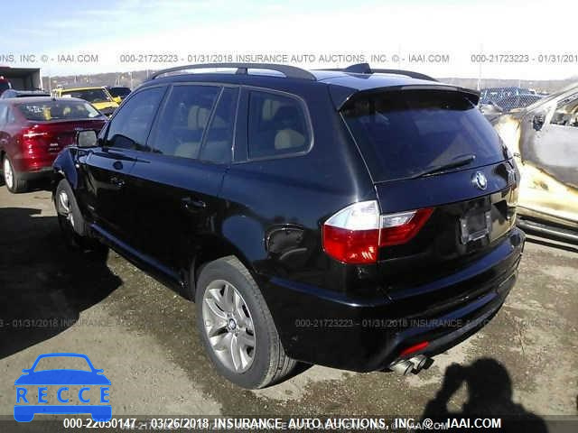 2009 BMW X3 XDRIVE30I WBXPC93479WJ25406 Bild 2