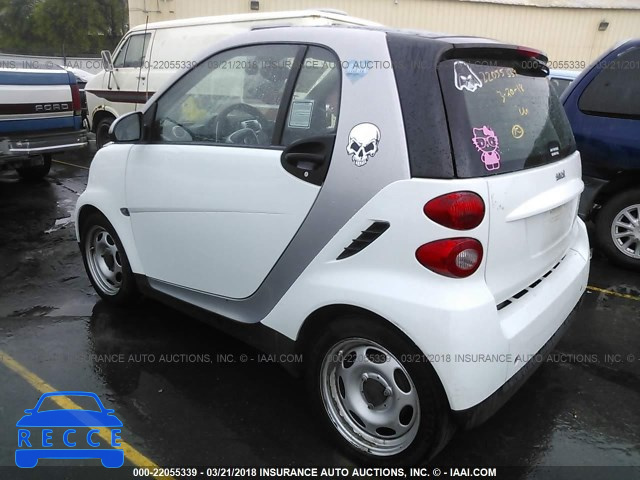 2012 SMART FORTWO PURE/PASSION WMEEJ3BA7CK570646 зображення 2