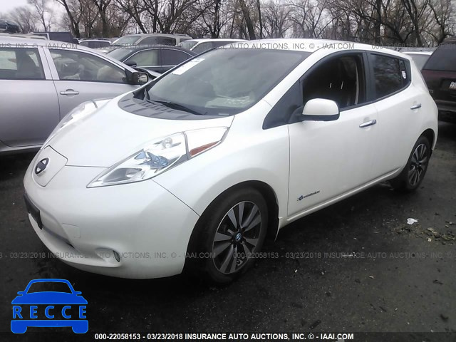 2014 NISSAN LEAF S/SV/SL 1N4AZ0CPXEC334034 image 1