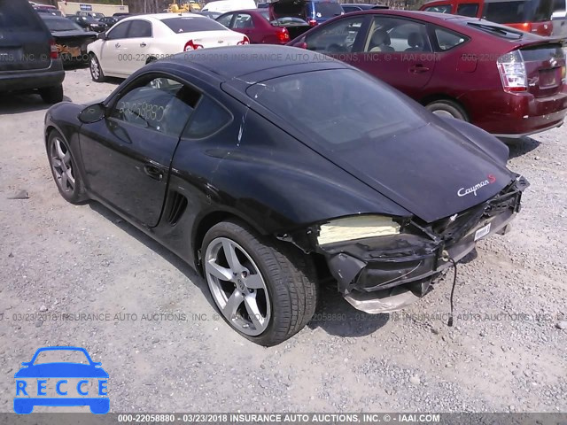 2007 PORSCHE CAYMAN S WP0AB29887U780884 image 2