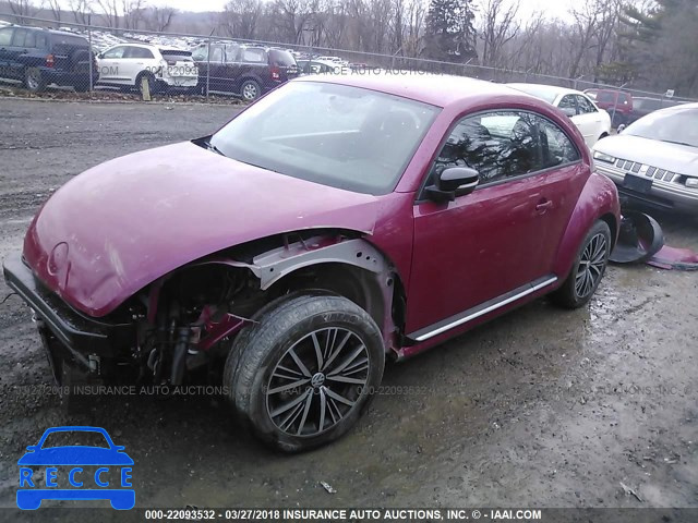 2017 VOLKSWAGEN BEETLE 1.8T/S/CLASSIC/PINK 3VWF17AT3HM604575 image 1