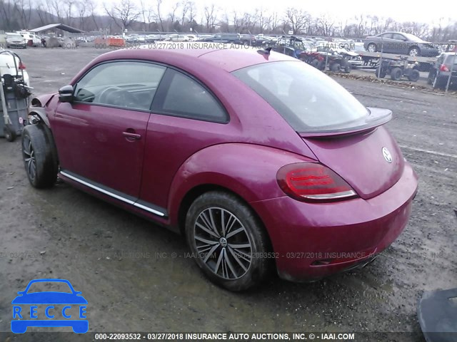 2017 VOLKSWAGEN BEETLE 1.8T/S/CLASSIC/PINK 3VWF17AT3HM604575 image 2