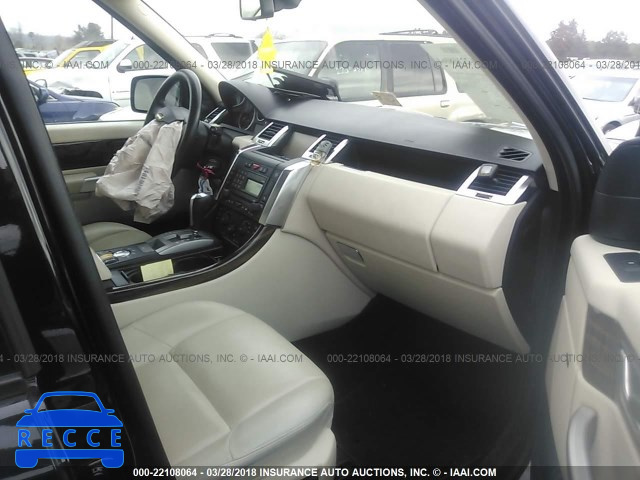 2009 LAND ROVER RANGE ROVER SPORT HSE SALSK25479A203400 зображення 4