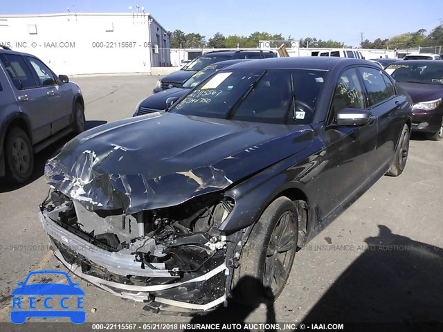 2016 BMW 750 XI WBA7F2C52GG418283 image 1