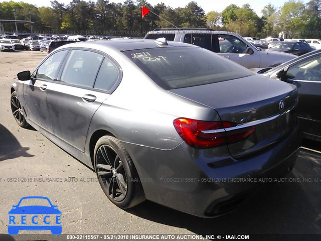 2016 BMW 750 XI WBA7F2C52GG418283 image 2