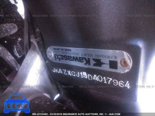 2013 KAWASAKI ZX1000 J JKAZXCJ15DA017964 Bild 9