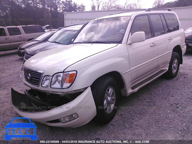 2000 LEXUS LX 470 JT6HT00W1Y0087487 Bild 1