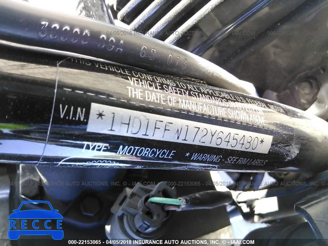 2002 HARLEY-DAVIDSON FLHTCI 1HD1FFW172Y645480 image 9