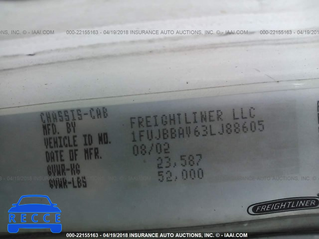 2003 FREIGHTLINER ST120 ST120 1FUJBBAV63LJ88605 Bild 9