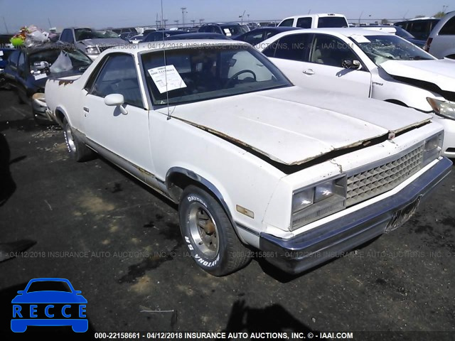 1983 CHEVROLET EL CAMINO 1GCCW80H8DR185027 image 0