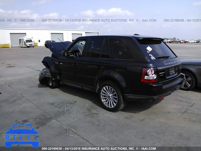 2012 LAND ROVER RANGE ROVER SPORT HSE SALSF2D48CA721027 зображення 2