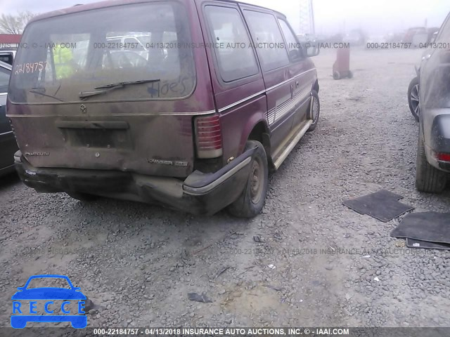 1991 PLYMOUTH VOYAGER SE 2P4GH4533MR143324 image 3