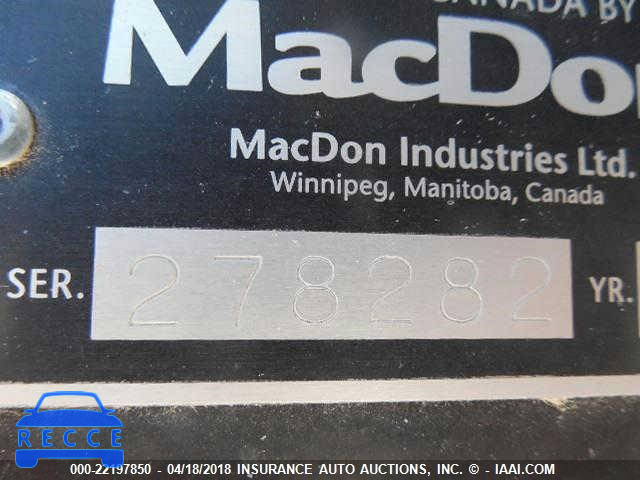 2017 MAC DON FD75 HEADER 278282 image 8