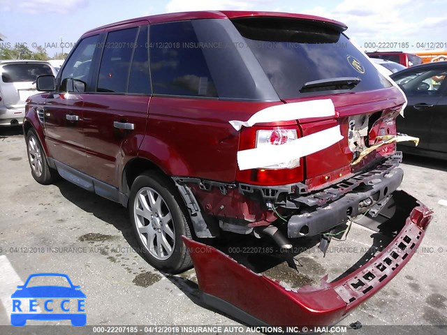 2009 LAND ROVER RANGE ROVER SPORT SALSK25459A197242 Bild 2