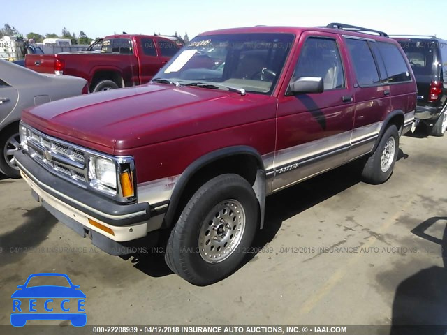 1993 CHEVROLET BLAZER S10 1GNDT13W3P2140614 image 1