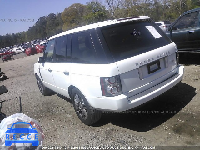 2011 LAND ROVER RANGE ROVER HSE SALME1D41BA336560 image 2