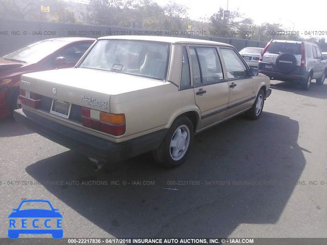 1987 VOLVO 740 GLE YV1FX8749H2137347 Bild 3